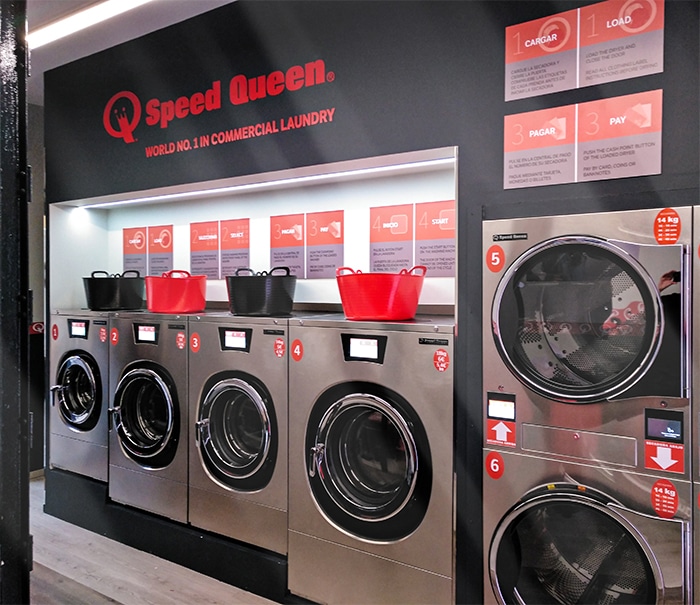 Retooling a laundromat with speed queen