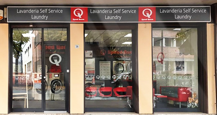 ouverture laverie automatique à Parme
