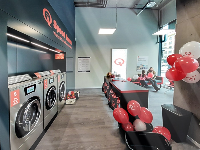 Opening laundromat in Gliwice