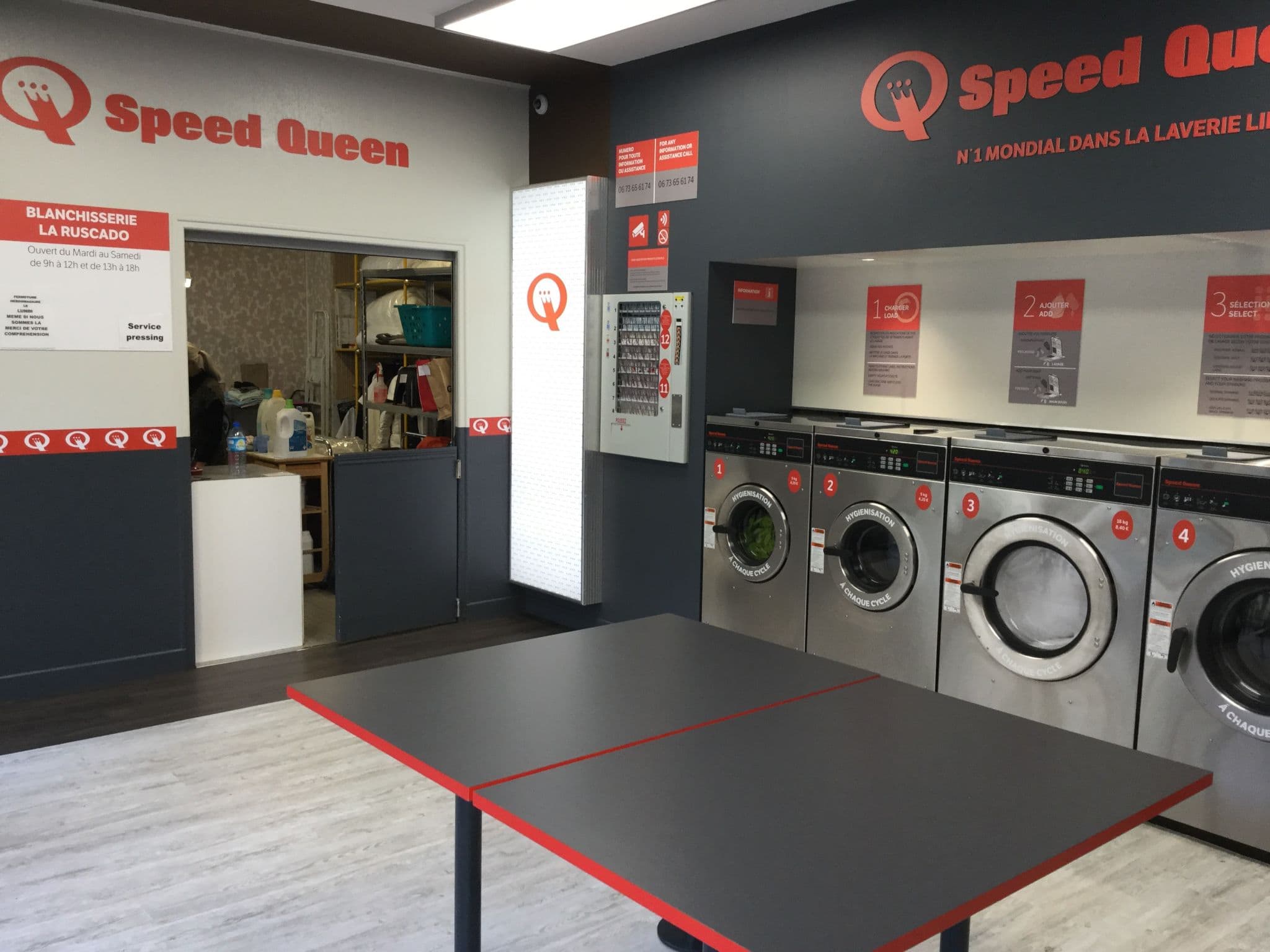 Laverie automatique Speed Queen